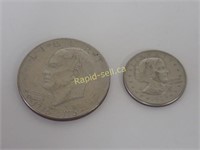 US 1976 and 1979 Dollar Coins