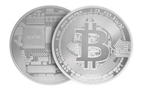 One Ounce: Bitcoin .999 Fine Silver Coin