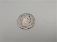 1909 D Barber Quarter