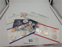 1989 Uncirculated US Mint Coin Set