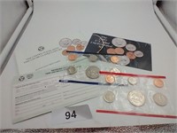 1989 Uncirculated US Mint Coin Set