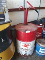 Mobile Gas 30gal Drum & Pump