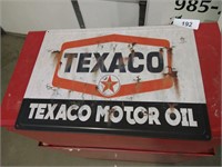 Texaco Tin Sign