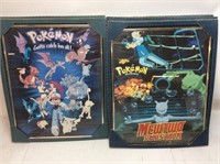 5 1997 POKÉMON FRAMED POSTERS