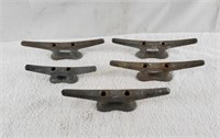 Lot Of 5 Medium Size Rope Cleats