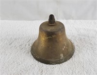 Vintage Brass Bell, 4.5" Tall