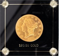 Coin 1893-CC Coronet Head Gold $20 Double Eagle