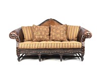 Furniture Designer Paul Robert Leather Couch