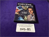 DVD CHILLERS 12-PART SEE PHOTOGRAPH
