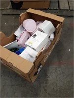 Box Lot of Feminine Hygiene Products