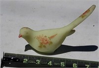 Fenton Handpainted Glass Bird