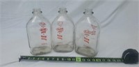 Chester IL. Dairy Bottles