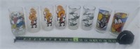 Collector Glasses Including 1958 Snoopy