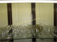 Etched Crystal & Glass Bar Ware / Stem Ware