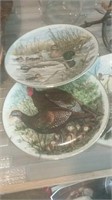 Group of four Southern Living Gallery game bird