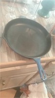 Made in France blue cast iron skillet
