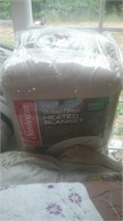 New Sunbeam king-size quilted fleece heated