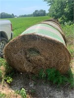 22 4'x5' first cutting round bales, net wrapped