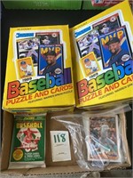 Donruss 1989 Baseball cards and puzzle