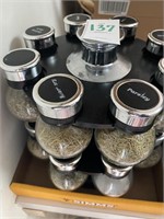Spice Rack with labels