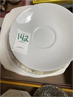 Assorted plates - large and small