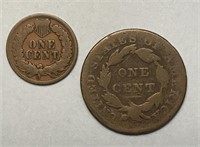 EARLY USA Large and Small Cents