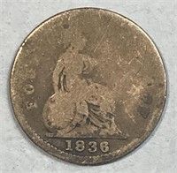 1836 Great Britain Silver