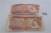 1976 2 dollar bills