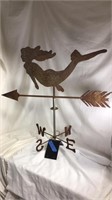 Rustic Mermaid weathervane