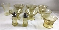 Collection of Patrician Spoke Depression Glass