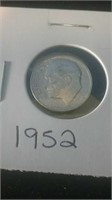 1952 silver dime