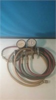 Professional hose and gauge set