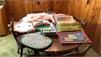 Table cloths, place mats, napkins and misc.