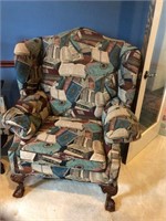 Wingback Chair Book Pattern Gorgeous!