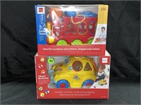 BCP BUMP-N-GO CAR & SMART TRAIN BLOCK GAMES