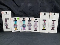 LOT OF 7 CHIDS CHARACTER WATCHES
