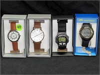 LOT OF 4 MENS WATCHES