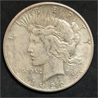 1922 S Mint Peace Dollar USA