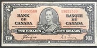 $2 1937 King George VI Issue