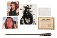 "Dances With Wolves" Signed Photos and Prop Arrow