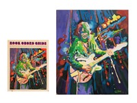 Original 1970 Cover Art "Rock Chord Guide"