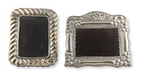 2 Sterling Silver Frames