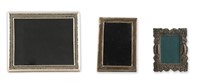 3 Sterling Silver Picture Frames