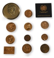 12 Bronze Medals, Wright Bros., Kennedy, Etc.
