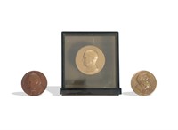 McKinley 1901, FDR 1945, Truman 1949 Inaug. Medals