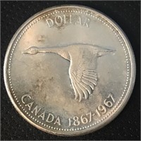1967 SILVER Dollar - Centennial Issue