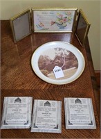 FOLD OUT PICTURE, ADVERTISING PLATE HAS DAMAGE