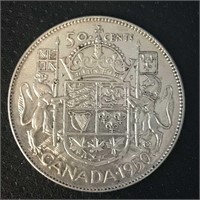 1950 50c SILVER - Canada