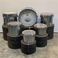 Vintage Ludwig Drums w/ Hardshell Cases