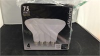 LED 75 watt warm white light bulb